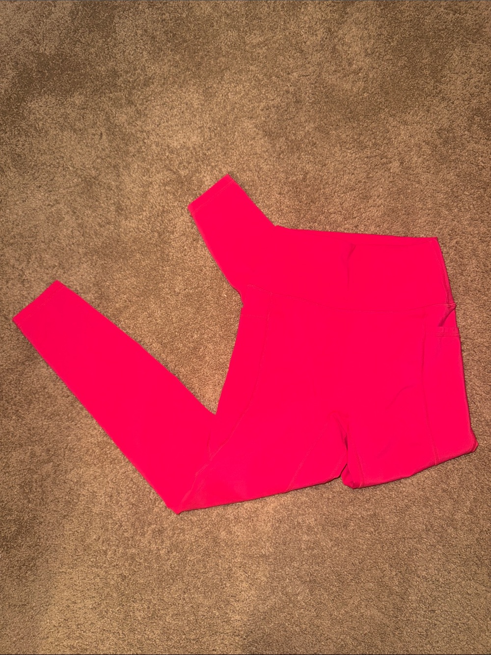 Women’s Small Bright Pink Active Leggings Vital Apparel